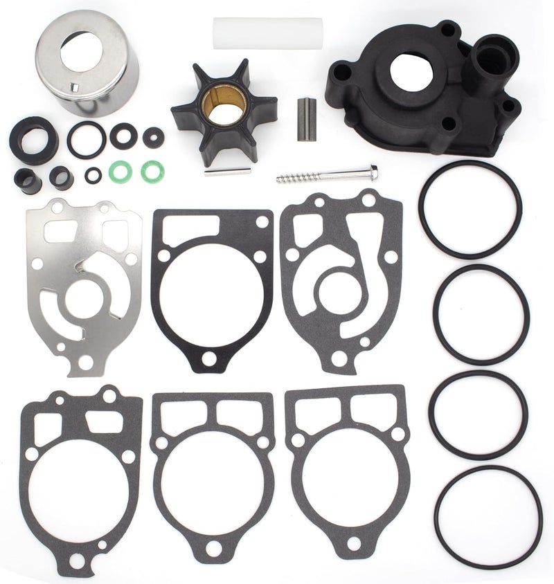 QUICKMARINER QuickMarine 96148A8 Water Pump Impeller Repair Kit for Mercury Marine 75-200 HP Outboard Motors and MerCruiser Drives Replacement 46-96148A8 46-96148Q8 Sierra 18-3517 Boat Engine - Image 5